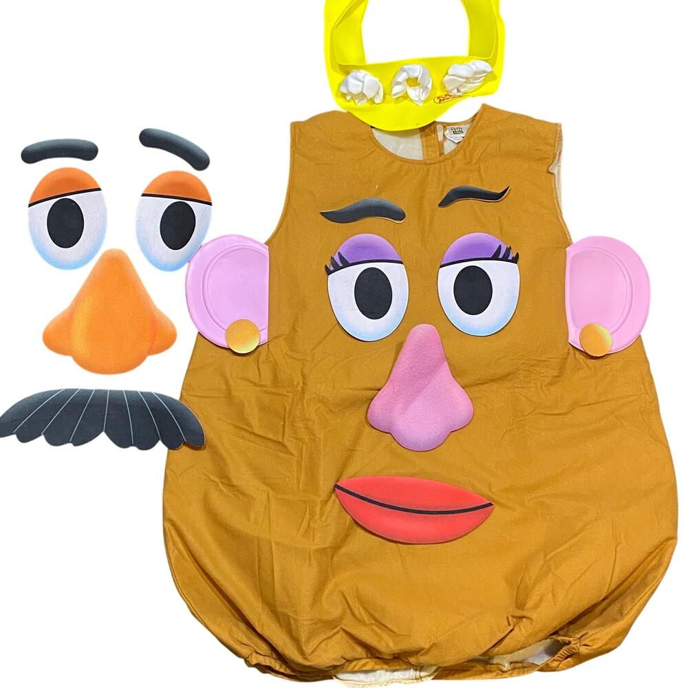 Disney Toy Story Mr Mrs Potato Head Costume Adult Interchangeable Lot